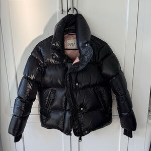 SAM. Shiny Black Down Jacket